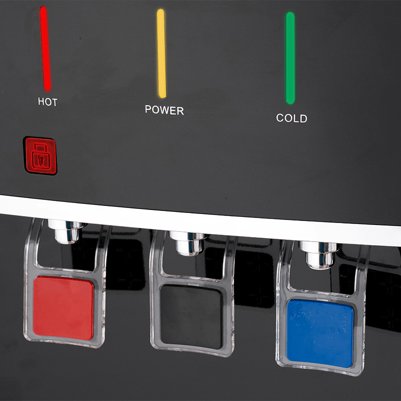 YR-2509/YLR-2509/YLR-2509Y Black Three Outlet Vertical Water Dispenser YR-2509/YLR-2509/YLR-2509Y Black Three Outlet Vertical Water Dispenser
